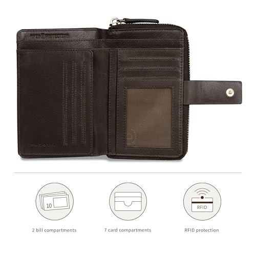 Portefeuille taille M bugatti Noemi résolvant le manque de place avec étui RFID - 4