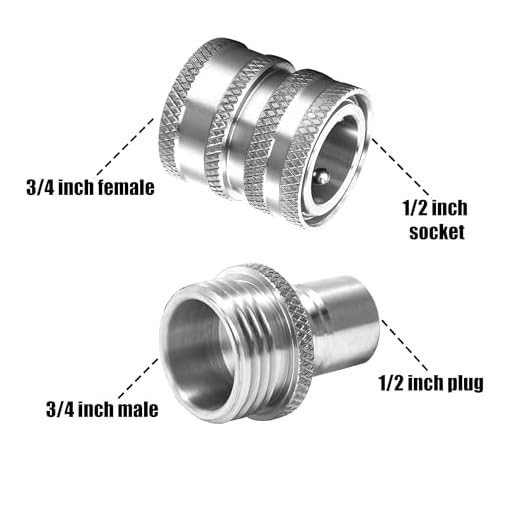 M MINGLE Pressure Washer Quick Disconnect Set