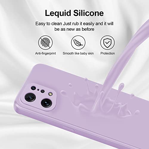 GiiYoon Case Compatible with OPPO Find X5, Silky-Soft Touch Full-Body Protective Phone Silicone Case - Image 4