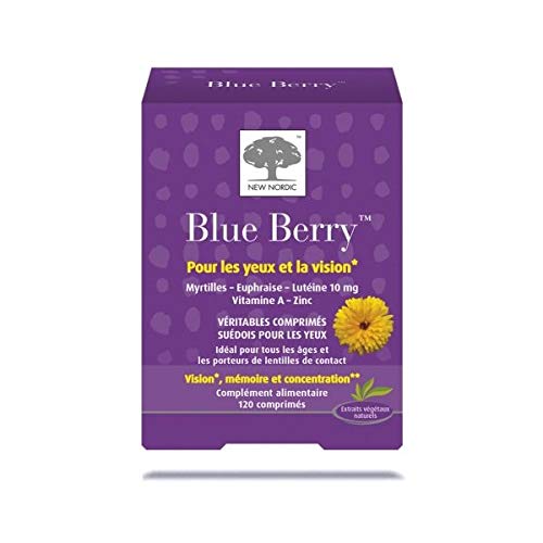 New Nordic Blue Berry 120 Comprimés