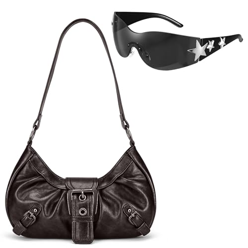 Sac pochette Y2K et lunettes rétro pour vos sorties en ville et soirées tendance