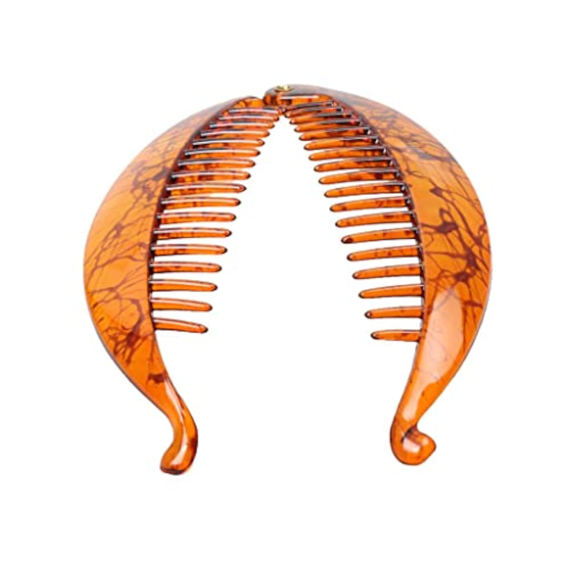 Resin Hair Claw Tail Fish Clip for Ladies