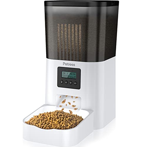 Reviews for petress Automatic Cat Feeder Timed Cat Feeder Pet Dry Food