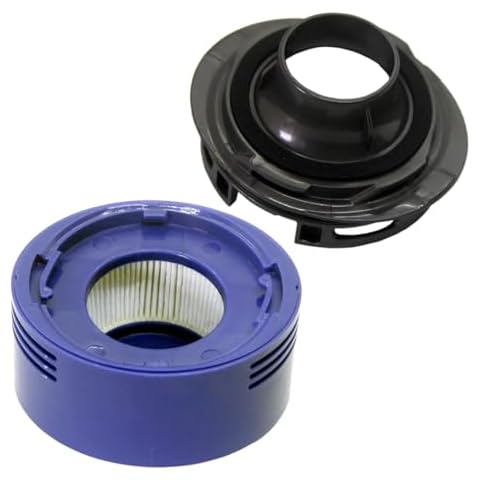 HEPA Post Filter With Motor Cover Replacement for Dyson V7 V8 SV10 SV11 HH11 Parts, Compatible with Part 967478-01 Cover