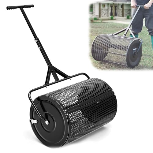 Esparcidor de compost para césped y jardín 32cm