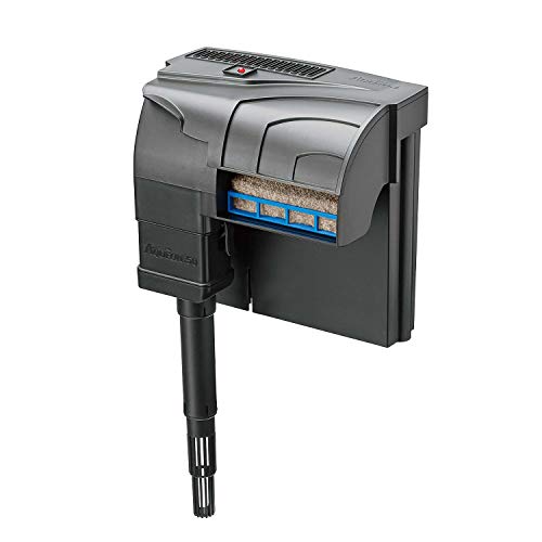 Aqueon QuietFlow 50 LED PRO Aquarium Fish Tank Power Filter For Up To 50 Gallon Aquariums