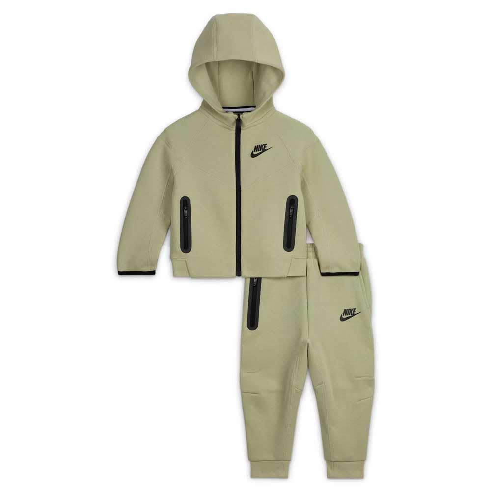 Nike Tech Fleece Set 4-5 Lat, Oliwkowa aura, 4 lat