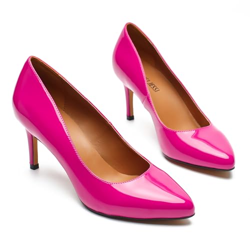 Image of Unisex Men's Women's Classic Mid Kitten Heel Pumps