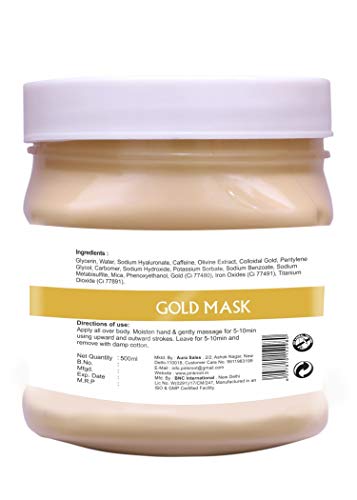 Image of Pink Root Gold Mask 500gm with Chocolate Scrub 500gm