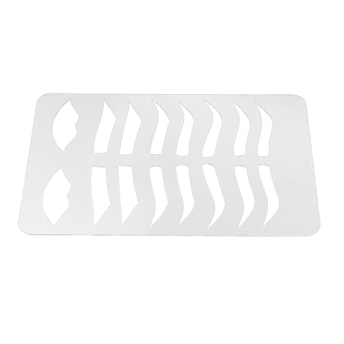 Plantilla de cejas, reutilizable para cejas, moldeador de cejas flexibles, plantillas de cuidado de cejas para artistas, belleza, principiantes,