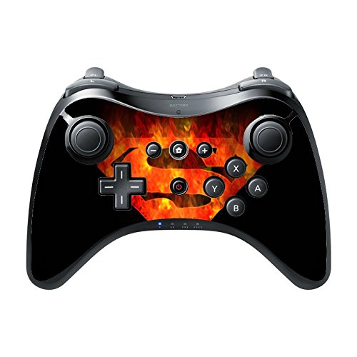 Comic Book Hero Vinyl Decal Sticker Skin by Compass Litho for Wii U Pro Controller