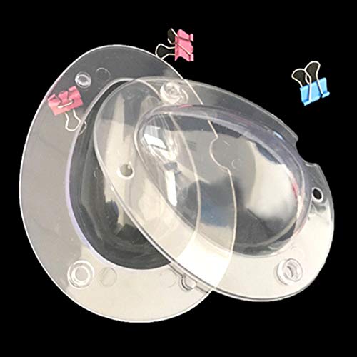 Easter Egg Molds - Silicone Large Size 3D Dinosaur Egg Chocolate Mold Giant Ostrich Egg Chocolate Cake Fondant Mould Baking Sugar Craft Decorating Mold Tool Jelly Soap Mould 15 x11.5 cm