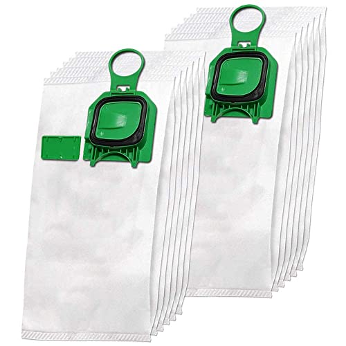 12 Premium Sacchi / Sachetti per aspirapolvere in microfibra adatti al modello / tipo / serie elencato | aspiratori - aspiratore - aspiratutto - ricambi - ricambio - parti - accessorio