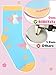 BliBliTaTa Girls Kids Socks Crew Socks 5 Pack Youth Cute Novelty Fun Cotton Seamless Toe Breathable Durable Fashion for 2-4,4-6,6-8,8-10,10-12,12-14 Years Old Small Unicorn