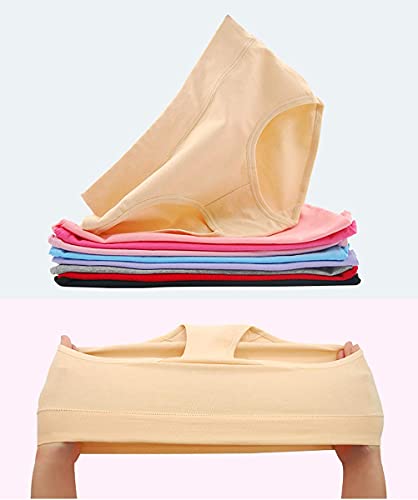 Image of UMMISS Womens Underwear,Cotton High Waist Underwear for Women Full Coverage Soft Comfortable Briefs Panty Multipack