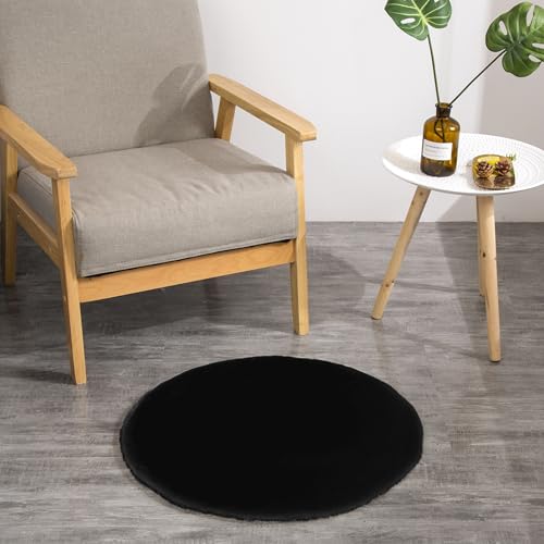 Teppich Wölkchen Tapis Moelleux en Fausse Fourrure - Fourrure De Lapin, Fourrure Courte, Tapis À Poils Longs pour Salon Ou Chambre À Coucher Tapis De Lit -...