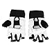 1 Pair Taekwondo Gloves Strong Cushioning Breathable Kickboxing Fingerless Gloves for Daily Training