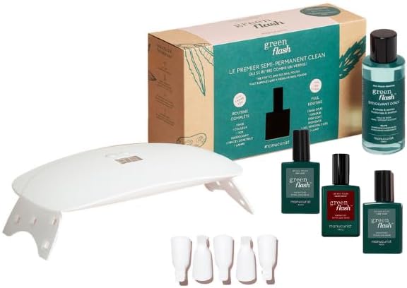 Manucurist - Kit Vernis Semi Permanent Green Flash