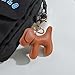 Atiyaer Leather Dog Bag Charm Dog Lover Charm Keychain for Purse Handbags Bag Accessories