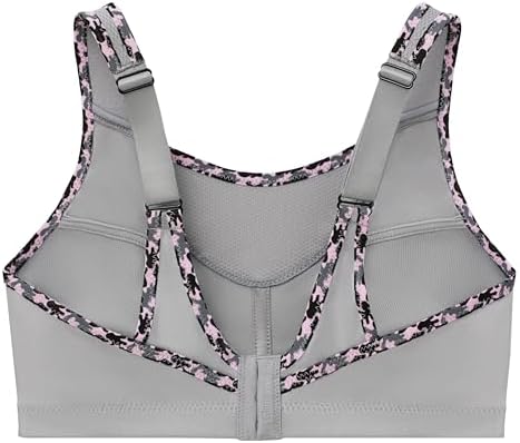Full Figure Plus Size No-Bounce Camisole Sports Bra Wirefree #1066
