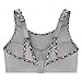 Full Figure Plus Size No-Bounce Camisole Sports Bra Wirefree #1066
