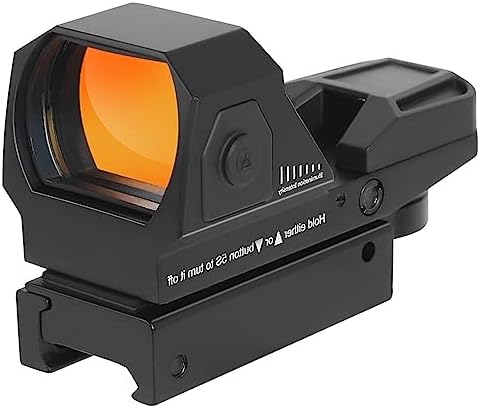 Mire Holographique Point Rouge/Vert - Lunette De Visée Tactique 20mm Pour Chasse Et Airsoft