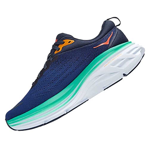 HOKA Hoka ONE ONE Bondi 8, Men's Running Shoes, Outer Space Bellwether Blue, 5.5 US