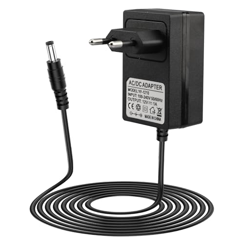 Xahpower Cargador para Coche Eléctrico para Niños, 12V Cargador Bateria para Jeep, Moto, ATV, SUV, Quad Coche Eléctrico de Niños, Conector 5,5 mm x 2,1 mm
