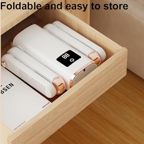 Secador eléctrico portátil para 2 pares de calzado con temporizador miniatura 7