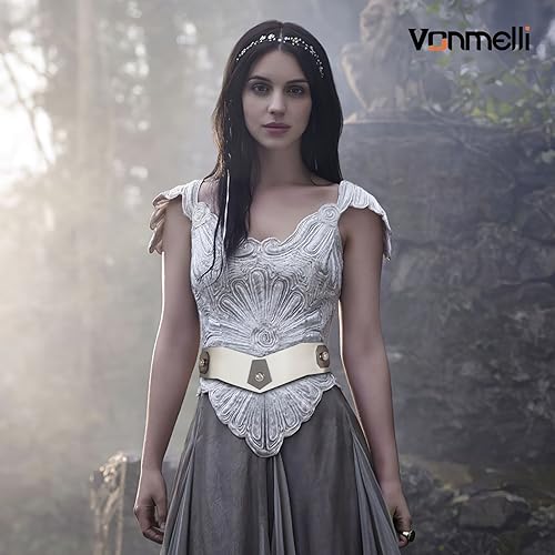 VONMELLI Wide Elastic Waist Belt Women Hip Belt Vintage Stretch Belt with Silver Ring Clasp2