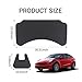 Car Small Table Board Suitable for Tesla and Model Y, Foldable Synthetic Leather for car Interior Accessories, Office and Entertainment Dining Table