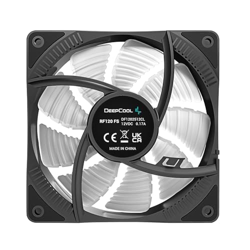 Image of DEEPCOOL RF120 FS 120mm Case Fan 3-in-1 Pack - (DP-FLED3-RF120FS-3P)