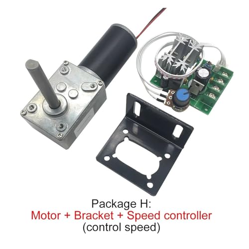 Moteur 5840-31ZY DC 12V 27 tr/min avec boîte de vitesses autobloquante à couple élevé et arbre long