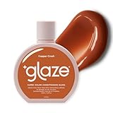 Glaze Super Color Conditioning Copper Crush Gloss - Award Winning Semi-Permanent Hair Dye and Treatment. No-Mix Hair Color Mask with Results in 10 Minutes.