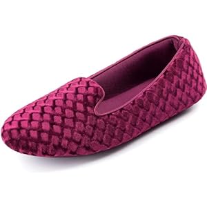RockDove Women’s Velour Memory Foam Slipper
