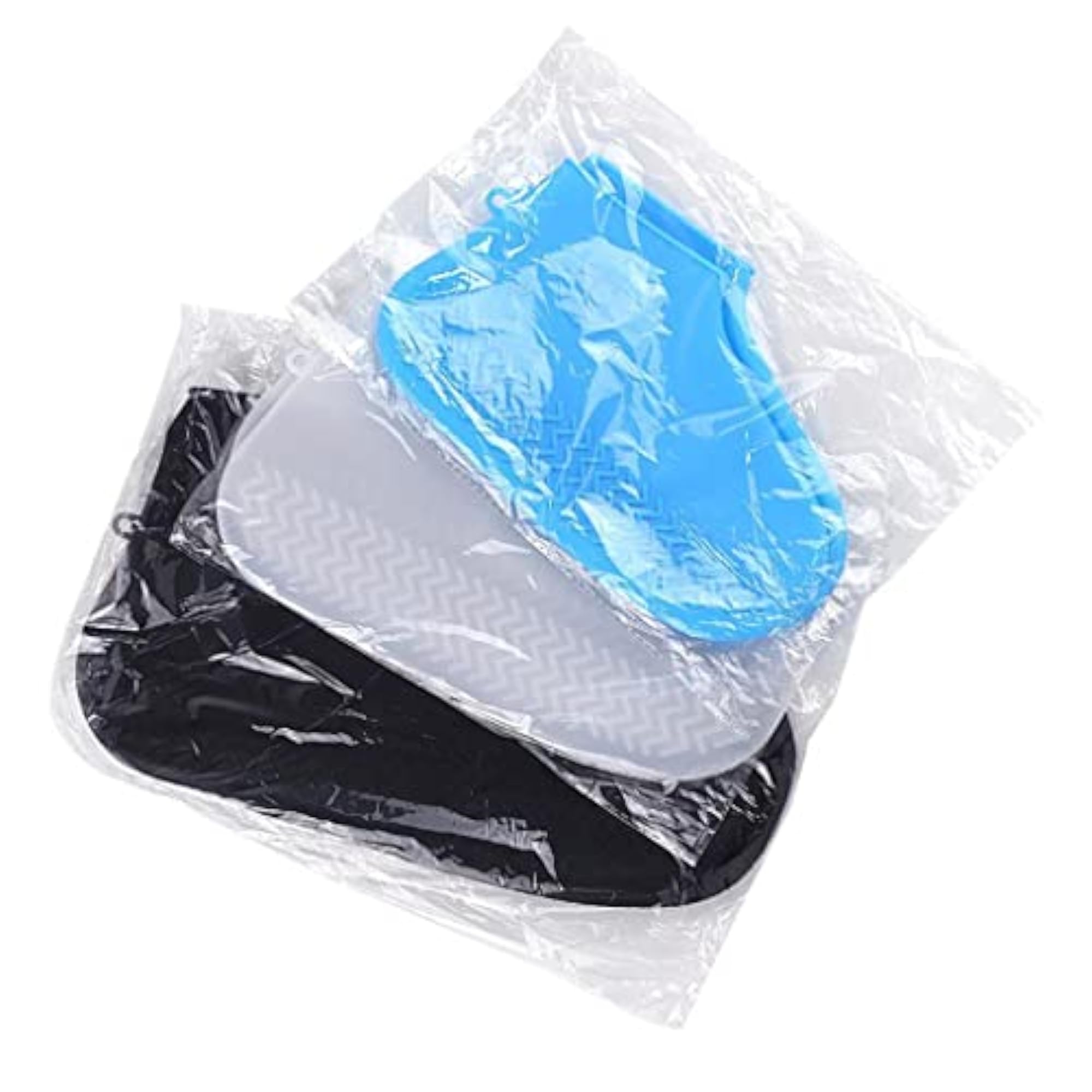 Reusable Silicone Overshoes Rain Waterproof Shoe Covers, M