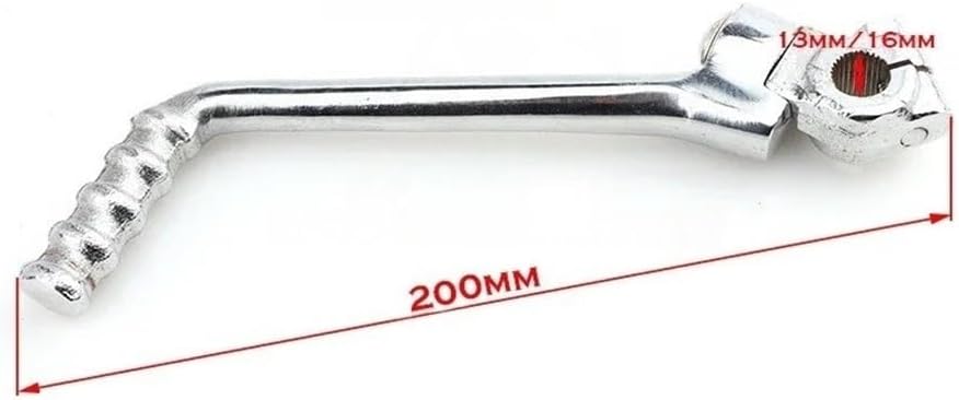 Motorcycle Kick Starter 13mm 16mm Motorcycle Pedal Starter Lever Actuation for 50 70 90 110 125 140 150 160 CC for Kayo SSR Sdg BSE