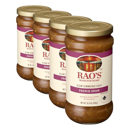 Image of Rao's Homemade For Home French Onion Soup, 15.5 oz (Pack of 4)