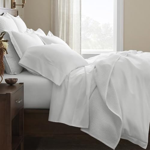 Image of BOLL & BRANCH Signature Hemmed Sheet Set, Twin, White
