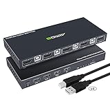 Abgesehen von der Hotkey-Umschaltung gibt es für diese KVM-Umschaltung andere Umschaltmöglichkeiten. Dieser KVM-Umschalter unterstützt auch die Panal-Button-Umschaltung und die Mausumschaltung. Es hat also 3 Schaltmöglichkeiten zur Steuerung von 4 Computern, es ist bequem und schnell.