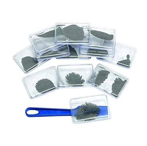 Excellerations Iron Filing Cases (Pack Of 12), Kids Science Experiment, Science For Kids, Stem Toys For Boys And Girls (Item # Ironman) #TOP2
