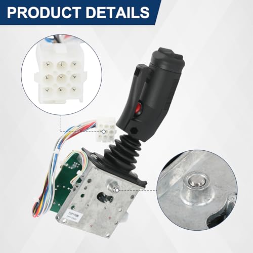 RALBDX Joystick Controller 159108 SJ-159108 123994 Compatible with Skyjack Scissor Lift SJIII3215 SJIII3219 SJII3220 SJIII3226 SJIII4620 SJIII4626 SJIII4632 SJ3220 SJ3226 SJ46XX