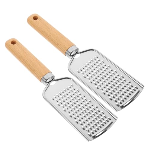 Set 2 ralladores de acero inoxidable con mango ergonómico miniatura 1