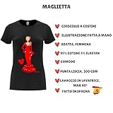 Zoom IMG-1 illustrarte maglietta attillata da donna Zoom IMG-1 illustrarte maglietta attillata da donna