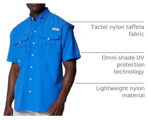 Image of Columbia Men's PFG Bahama II Short Sleeve Fishing Shirt