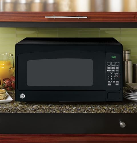 GE Countertop Microwave Oven, 1,200 Watt, 2.0 Cu. Ft., Black - image 4