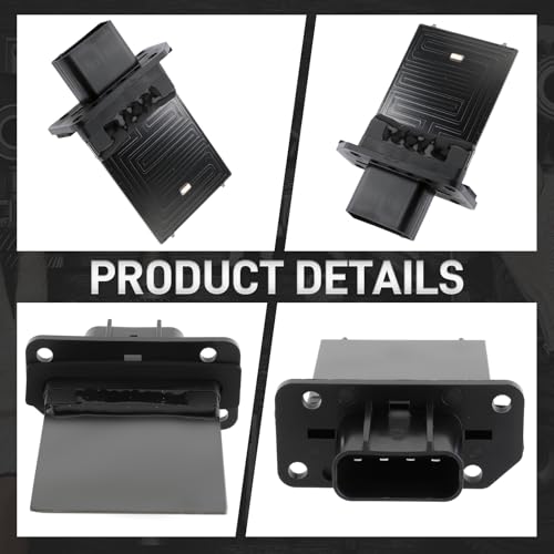 Image of 3F2Z-18591-AA HVAC Blower Motor Resistor Compatible with Ford Escape 2008-2012 Compatible with F-150 250 350 450 550 Super Duty 2008-2010 YH-1715 973-444 2400-304275 4P1361