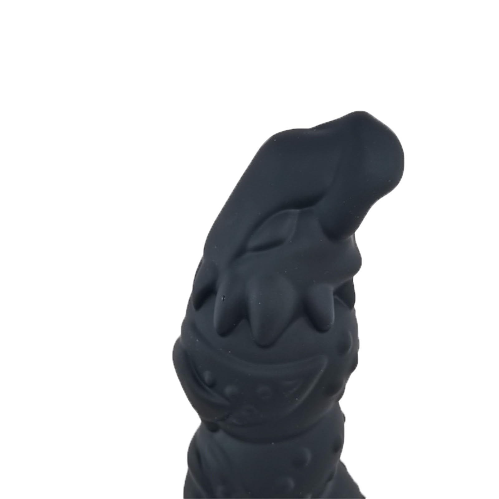 Grandi perle anali in silicone Plug anale Enorme Plug anale Fantasy Monster Animal Dildo Massaggio alla prostata Punto G Masturbazione Sex Toys for donne Uomini(Black,M)