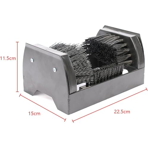 Rascador de botas eficiente para uso en interiores y exteriores, herramienta de limpieza antideslizante para todas las condiciones climáticas, diseño resistente