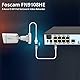 Foscam FN9108HE 8-Kanal 5 MP PoE Netzwerk Video Rekorder, bis zu 16 TB Speicherplatz, H.264/H.265-Videokomprimierung, HDMI & VGA Ausgang